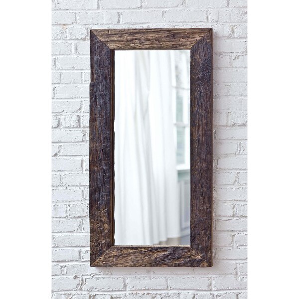Reclaimed Wood Frame Mirror